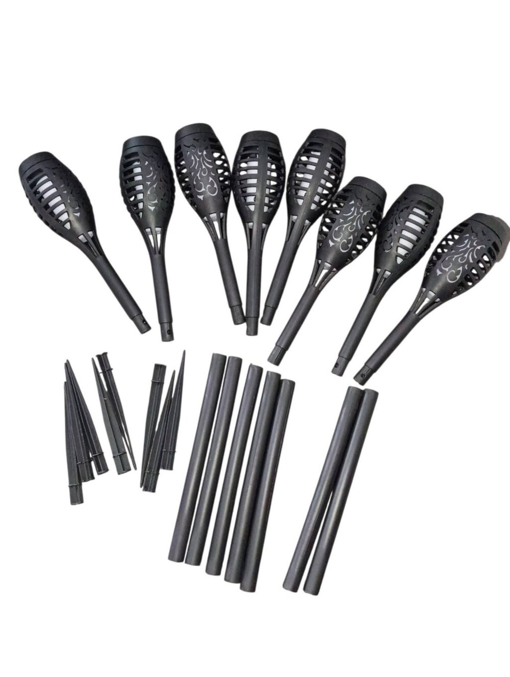 🆕 New Flickering Flame Solar Lights